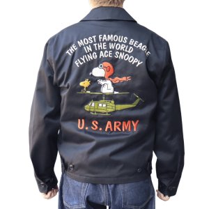 画像3: TOYS McCOY トイズマッコイ SOUVENIR JACKET SNOOPY "U. S. ARMY FLYING ACE"  TMJ2504 スーベニアジャケット スヌーピー  U.S.ARMY ベトジャン