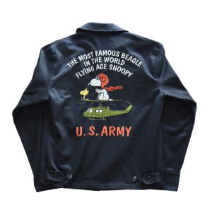 画像14: TOYS McCOY トイズマッコイ SOUVENIR JACKET SNOOPY "U. S. ARMY FLYING ACE"  TMJ2504 スーベニアジャケット スヌーピー  U.S.ARMY ベトジャン