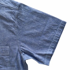 画像6: BUZZ RICKSON'S バズリクソンズ BR35856  BLUE CHAMBRAY WORK SHIRT  ブルーシャンブレーワークシャツ　デニムブラウス  シャンブレーシャツ ショートスリーブ 1950年代 米海軍