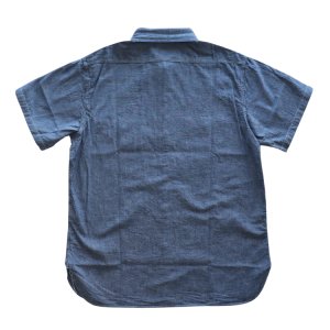 画像8: BUZZ RICKSON'S バズリクソンズ BR35856  BLUE CHAMBRAY WORK SHIRT  ブルーシャンブレーワークシャツ　デニムブラウス  シャンブレーシャツ ショートスリーブ 1950年代 米海軍