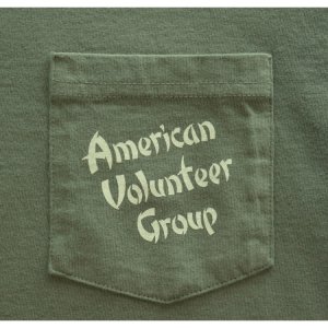 画像6: BUZZ RICKSON'S バズリクソンズ BR79581 S/S POCKET  T-SHIRT ポケットTシャツ「3rd SQ.AMERICAN VOLUNTEER GROUP」フライングタイガース サードスコードロン ヘルズエンジェル ミリタリー