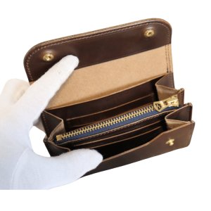 画像17: ART BROWN アートブラン Middle Wallet Horween Chromexcel ミドルウォレット  ホーウィン クロムエクセル VGW00086AB 財布 leather 革製品
