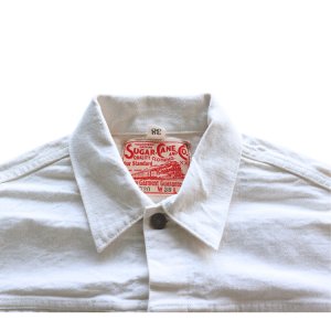 画像3: SUGAR CANE シュガーケーン SC15720 SUGAR CANE 13oz. WHITE DENIM JACKET 1953 MODEL　STANDARD DENIM（スタンダードデニム）2nd（セカンド）ホワイトデニム ジャケット