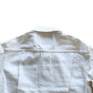 画像6: SUGAR CANE シュガーケーン SC15720 SUGAR CANE 13oz. WHITE DENIM JACKET 1953 MODEL　STANDARD DENIM（スタンダードデニム）2nd（セカンド）ホワイトデニム ジャケット