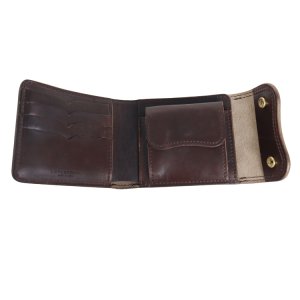 画像17: ART BROWN アートブラウン 二つ折り財布  VGW00141AB 財布 leather クロムエクセル ヴィンテージな雰囲気 日本製 Made in JAPAN