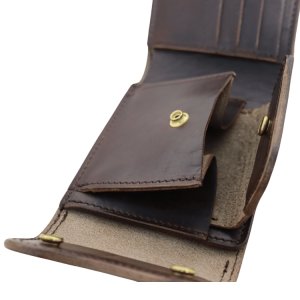 画像18: ART BROWN アートブラウン 二つ折り財布  VGW00141AB 財布 leather クロムエクセル ヴィンテージな雰囲気 日本製 Made in JAPAN