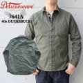 DELUXEWARE デラックスウエア 40s DUCKSBUCK 7641A 人気定番 ダックキャンバスモデル 長袖シャツ アメカジ アメリカンヴィンテージ