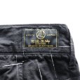 画像11: STUDIO D'ARTISAN ステュディオダルチザン 1900 KYOUTO BLACK DYEING KASURI SHORTS 京黒紋付染 絣 ショート パンツ 「究極の黒」Made in JAPAN