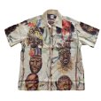 画像4: SUN SURF サンサーフ SS39481 SUN SURF SPECIAL EDITION “BATTLE MASK” ハワイアンシャツ アロハシャツ バトルマスク 半袖 日本製 made in japan