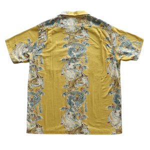 画像12: STUDIO D'ARTISAN ステュディオダルチザン トルネード豚アロハシャツ 1950年代 ヴィンテージアロハシャツ トルネードタイガー トルネード豚 Made in JAPAN