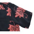 画像6: SUN SURF サンサーフ SS39412 RAYON HAWAIIAN SHIRT “CORAL HIBISCUS” レーヨンハワイアンシャツ  コーラルハイビスカス コーラルピンク 半袖 日本製 made in japan