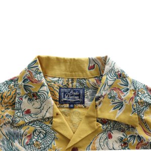 画像6: STUDIO D'ARTISAN ステュディオダルチザン トルネード豚アロハシャツ 1950年代 ヴィンテージアロハシャツ トルネードタイガー トルネード豚 Made in JAPAN