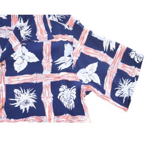 画像6: SUN SURF サンサーフ SS39419 RAYON HAWAIIAN SHIRT “ISLAND PLANTS” レーヨンハワイアンシャツ  カメハメハ・ガーメント アイランドプランツ 半袖 日本製 made in japan