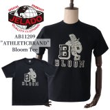 JELADO/ジェラード AB11209 JELADO”ATHLETIC BRAND”/ジェラード”アスレチックブランド” Bloom Tee/ブルームTee 2025SSコレクションTシャツ フロッキープリント コットン100%