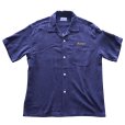 画像4: BUZZ RICKSON'S バズリクソンズ BR39510 U.S. NAVY RAYON LINEN OPEN SHIRT with CHAIN EMBROIDERED 1950年代 アメリカ海軍 駆逐艦 DD-574ジョン・ロジャース 退役軍人局パッチ レーヨンリネン オープンシャツ