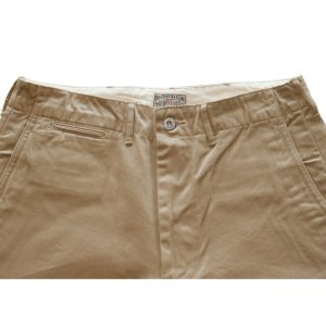 画像3: BUZZ RICKSON'S バズリクソンズ BR52381 EARLY MILITARY CHINOS (MOD.) 1945 MODEL SHORTS 短パン ショーツ 1945年型ミリタリーチノ U.S. ARMY ジッパーフライ 東洋エンタープライズ 日本製