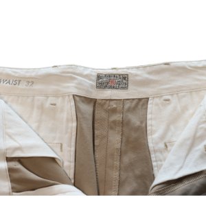 画像9: BUZZ RICKSON'S バズリクソンズ BR52381 EARLY MILITARY CHINOS (MOD.) 1945 MODEL SHORTS 短パン ショーツ 1945年型ミリタリーチノ U.S. ARMY ジッパーフライ 東洋エンタープライズ 日本製