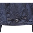 画像15: CUSHMAN  クッシュマン 21393 13.5oz. XX DENIM FIRST MODEL 1st Type Gジャン デニムジャケット CUSHMANオリジナルタックボタン 山羊革パッチ 鉄製2本針SOLIDE針刺しバックル ONE WASH ワンウォッシュ