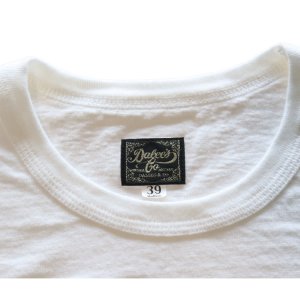 画像7: DALEE'S&CO ダリーズ by DELUXEWARE バイ デラックスウエア RGT2025-A SEAMAN シーマン 1920年代 7oz超伸縮 クラシックTシャツ 半袖Tシャツ 7oz吊天竺 コットン100％ madeinjapan 日本製