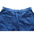 画像9: SAMURAI JEANS サムライジーンズ SJSP25-AHB 藍浅葱へリンボンイージーショーツ 藍浅葱へリンボンツイル生地 樹脂ボタン 日の丸ネーム ワンウォッシュ 日本製