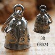 画像4: KC's ケイシイズ GUARDIAN BELL 〜ガーディアンベル〜 グレネード バイカーエンジェル 3B ウィング オブ フリーダム ムスタング ハウリング ウルフ スコーピオン ライド トゥ リブ クラウン ココペリ ピース ゴーストライダー ルート66 ホーリークロス お守り  
