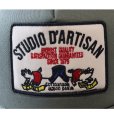 画像15: STUDIO D'ARTISAN ステュディオダルチザン 7572 メッシュキャップ メンズ レディース ユニセックス 帽子 NY.ネイビー AG.アーミーグリーン ワッペン スナップバック アジャスターアメカジスタイル MADE IN JAPAN 日本製