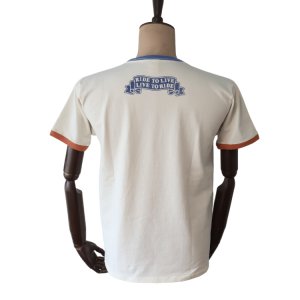 画像3: TOYS McCOY トイズマッコイ TMC2522 TOYS McCOY × SNOOPY TEE ウッドストック "ライド・トゥー・ライブ・1969" ウッドストック・フェスティバル イージーライダー 半袖Tシャツ コットン 100% 日本製