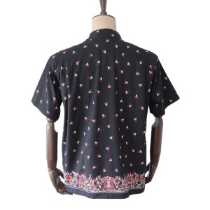 画像3: SUGAR CANE シュガーケーン SC39466 NATIVE AMERICAN BANDANA PRINT OPEN SHIRT ネイティブアメリカンバンダナプリントオープンシャツ 1960年代インディアンモチーフ 東洋エンタープライズ