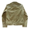 画像12: Y'2 LEATHER ワイツーレザー HORSE ROUGHOUT WWII TYPE JEAN JACKET ~ Spring Edition ~ ホーススエード 大戦モデル春限定カラー Gジャン ラフアウトレザー rough out leather レザージャケット 天然 馬革 本革 日本製 madeinjapan