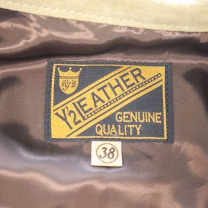 画像11: Y'2 LEATHER ワイツーレザー HSB-140-T HORSE ROUGHOUT WWII TYPE JEAN JACKET ~ Spring Edition ~ ホーススエード 大戦モデル春限定カラー Gジャン ラフアウトレザー rough out leather レザージャケット 天然 馬革 本革 日本製 madeinjapan