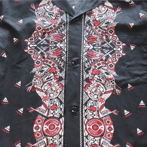 画像10: SUGAR CANE シュガーケーン SC39466 NATIVE AMERICAN BANDANA PRINT OPEN SHIRT ネイティブアメリカンバンダナプリントオープンシャツ 1960年代インディアンモチーフ 東洋エンタープライズ