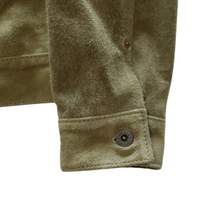 画像7: Y'2 LEATHER ワイツーレザー HSB-140-T HORSE ROUGHOUT WWII TYPE JEAN JACKET ~ Spring Edition ~ ホーススエード 大戦モデル春限定カラー Gジャン ラフアウトレザー rough out leather レザージャケット 天然 馬革 本革 日本製 madeinjapan