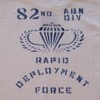 画像11: BUZZ RICKSON'S バズリクソンズ BR79564 SLUB YARN T-SHIRT "82nd AIRBORNE DIV."スラブヤーン Tシャツ 丸胴ボディ 天竺ニット プリントTシャツ ステンシル仕上げ ミリタリー コットン100％ 日本製