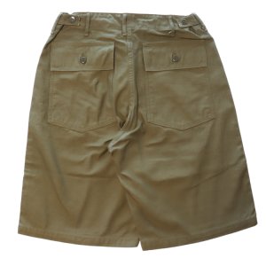画像11: BUZZ RICKSON'S バズリクソンズ BR51735 TROUSERS, MEN'S, COTTON SATEEN OLIVE GREEN QM SHADE 107, TYPE I, CLASS SHORTS ミリタリーパンツ ショーツ 短パン アメリカ軍ミリタリー 東洋エンタープライズ 日本製