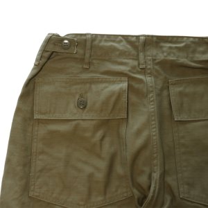 画像14: BUZZ RICKSON'S バズリクソンズ BR51735 TROUSERS, MEN'S, COTTON SATEEN OLIVE GREEN QM SHADE 107, TYPE I, CLASS SHORTS ミリタリーパンツ ショーツ 短パン アメリカ軍ミリタリー 東洋エンタープライズ 日本製