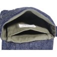 画像6: SAMURAI JEANS サムライジーンズ SJDCB25 デニムカセットバッグ 15oz セルビッチデニム デニム格子状 編み込み カセット型 オリーブスレーキ サムライスナップボタン サムライリベット 日の丸ネーム 日本製