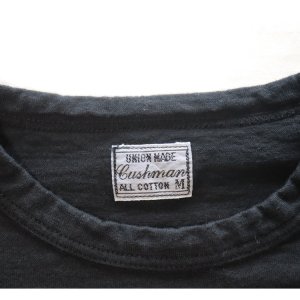 画像8: CUSHMAN クッシュマン RECYCLE COTTON TEE "RED DEVILS" 26864 リサイクルコットンT レッドデビルス 丸胴天竺Tシャツ バインダー仕上げ 半袖Tシャツ コットン100％ 40番双糸(リサイクル糸) 日本製