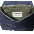 画像5: SAMURAI JEANS サムライジーンズ SJDCB25 デニムカセットバッグ 15oz セルビッチデニム デニム格子状 編み込み カセット型 オリーブスレーキ サムライスナップボタン サムライリベット 日の丸ネーム 日本製