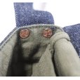 画像11: SAMURAI JEANS サムライジーンズ SJDCB25 デニムカセットバッグ 15oz セルビッチデニム デニム格子状 編み込み カセット型 オリーブスレーキ サムライスナップボタン サムライリベット 日の丸ネーム 日本製