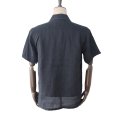 画像3: CUSHMAN クッシュマン x MATTSONS マットソンズ HAND STITTCH ZIP-UP PULL OVER SHIRTS 65461 ハンドステッチ ジップアッププル オーバーシャツ 半袖シャツ アメカジ 日本製