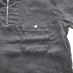 画像7: CUSHMAN クッシュマン x MATTSONS マットソンズ HAND STITTCH ZIP-UP PULL OVER SHIRTS 65461 ハンドステッチ ジップアッププル オーバーシャツ 半袖シャツ アメカジ 日本製