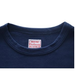 画像9: CUSHMAN クッシュマン 26869 Print T  "BARRA CUDA"  プリントT  30番双糸天竺 ミディアムウェイト バインダー仕上げ ワンウォッシュ フロントプリント 半袖Tシャツ コットン100％  日本製