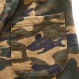 画像8: CUSHMAN クッシュマン 26872 MINU PILE SWEAT SHORTS  ミニパイル スウェットショーツ TIGER STRIPE タイガーストライプ WOOD LAND ウッドランド パイル カモ柄 迷彩柄 ミリタリー  コットン100％ 日本製 madeinjapan