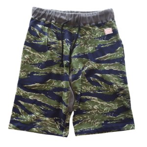 画像12: CUSHMAN クッシュマン 26872 MINI PILE SWEAT SHORTS  ミニパイル スウェットショーツ TIGER STRIPE タイガーストライプ WOOD LAND ウッドランド パイル カモ柄 迷彩柄 ミリタリー  コットン100％ 日本製 madeinjapan