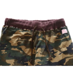 画像5: CUSHMAN クッシュマン 26872 MINI PILE SWEAT SHORTS  ミニパイル スウェットショーツ TIGER STRIPE タイガーストライプ WOOD LAND ウッドランド パイル カモ柄 迷彩柄 ミリタリー  コットン100％ 日本製 madeinjapan