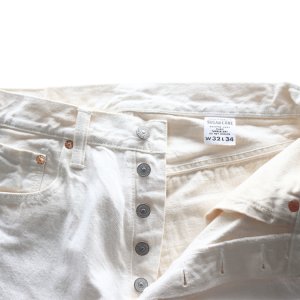 画像10: SUGAR CANE シュガーケーン SC42560 13oz. WHITE DENIM “1947 MODEL” (REGULAR STRAIGHT) 1940年代後半 1947モデル ホワイトデニム 経糸7番×緯糸7番 13オンスセルビッジデニム