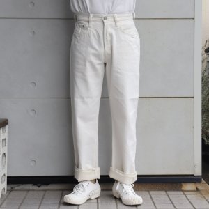 画像2: SUGAR CANE シュガーケーン SC42560 13oz. WHITE DENIM “1947 MODEL” (REGULAR STRAIGHT) 1940年代後半 1947モデル ホワイトデニム 経糸7番×緯糸7番 13オンスセルビッジデニム