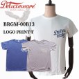 画像1: DELUXEWARE デラックスウエア BRGM-00B13 デラックスウエアＴシャツ ハイコストパフォーマンスロゴＴシャツ 薄い、柔軟、丈夫  MTシリーズTシャツ 天竺ミディアムニット 7.5oz コットン100％ 日本製 (1)