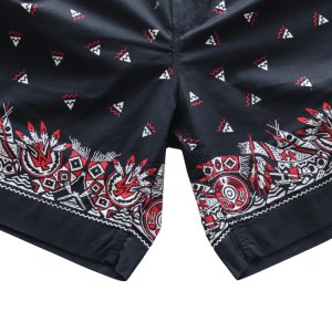 画像8: SUGAR CANE シュガーケーン SC52538 NATIVE AMERICAN BANDANA PRINT WORK SHORTS  ネイティブアメリカンバンダナプリントワークショーツ 1960年代インディアンモチーフ 東洋エンタープライズ