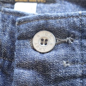 画像12: JELADO ジェラード AG94341DB 41 Denim Stencil デニムステンシル 10.5oz LAST RESORT DENIM 青タグ PW カスタムバージョン ディープサウスコットン 41DENIM TROUSER メタルボタン 41khaki made in japan